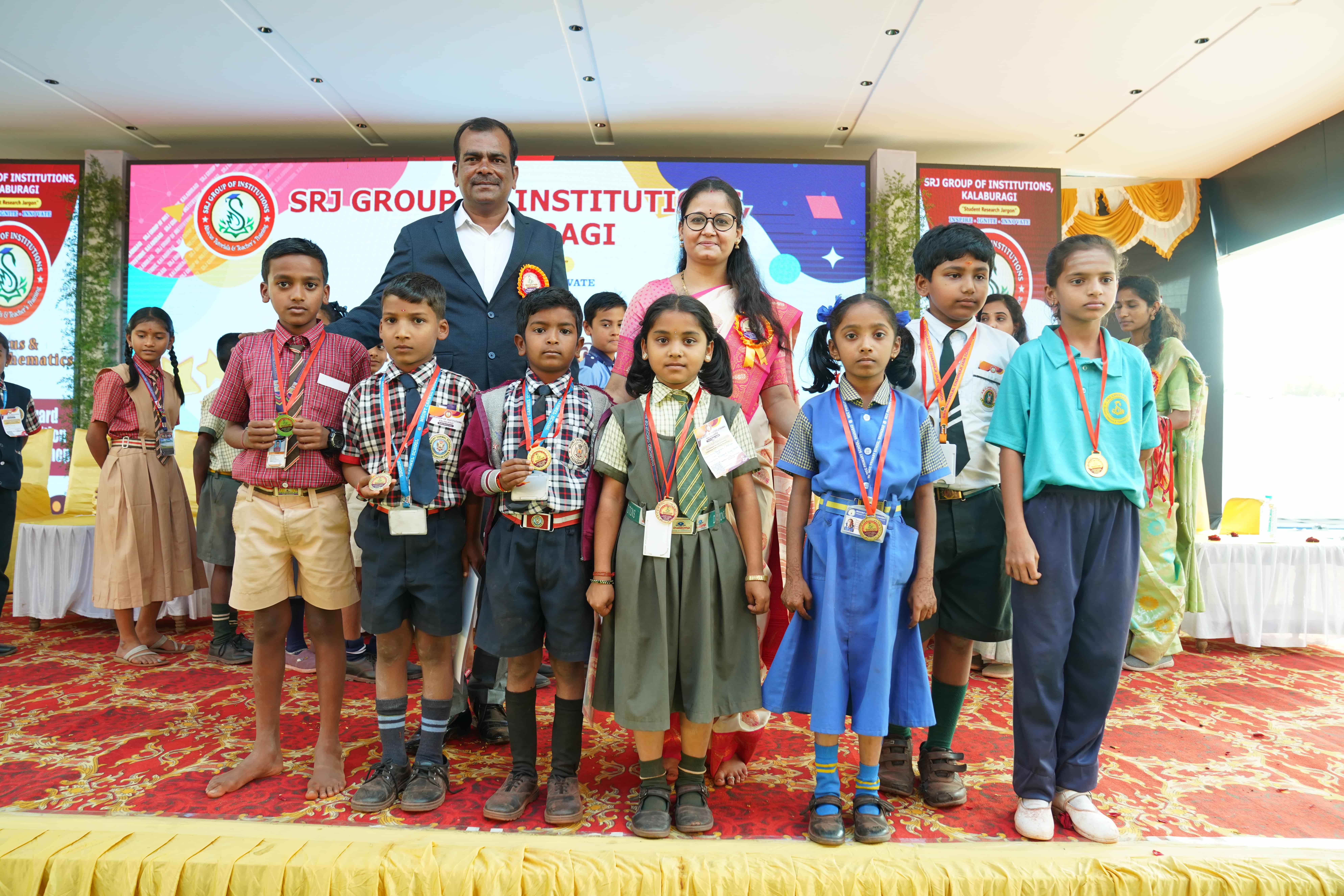 SRJ Institutions Banner - Abacus & Vedic Maths Learning for Kids