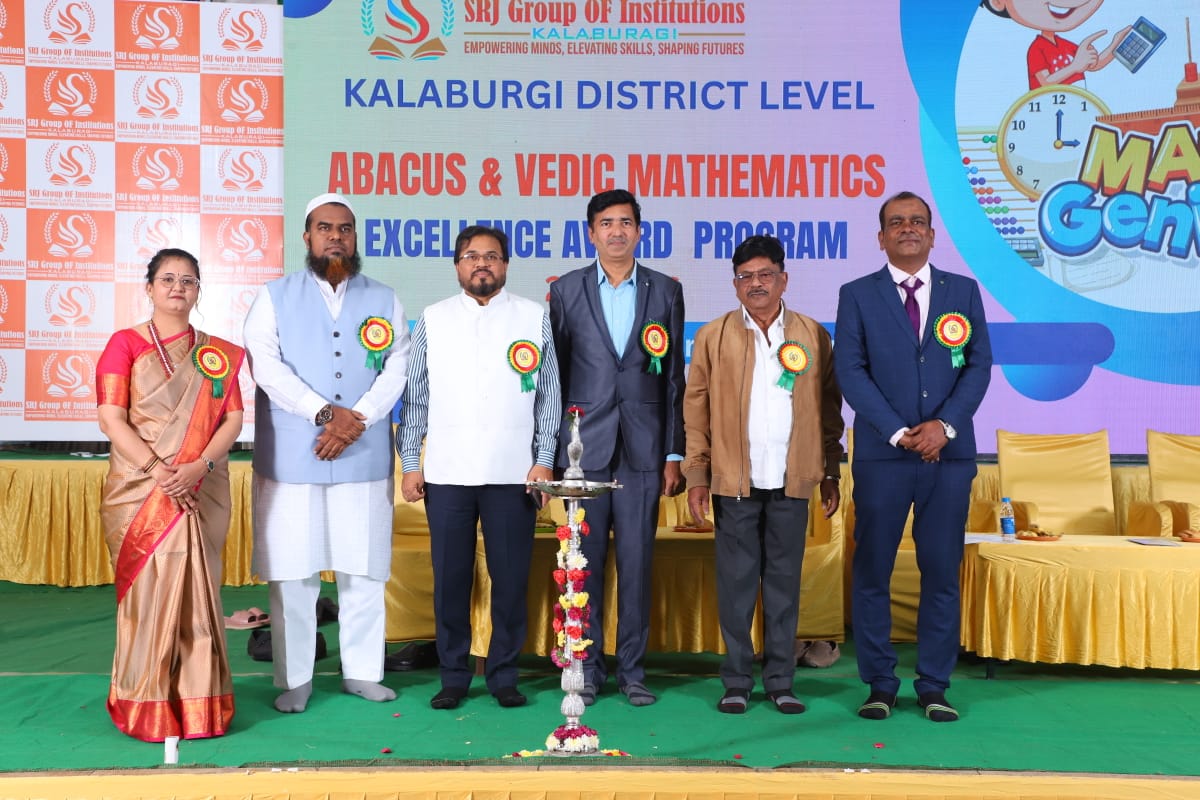 Kalaburgi  District Abacus and Vedic Mathematics Excellence Award Program 2025-26